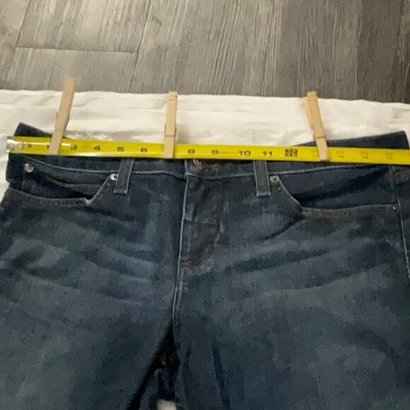 Juicy Couture Estilo 5 Pocket Blue Jean 31 Y2K Classic Preppy Bohemian Western - Picture 6 of 14